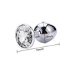 Runyu Toys for Adults Plug Anal Sex Metal Butt Plug With Jewelry Erotic Toy  Mini Vibrator Anal Plug Private Good for Men/Women