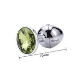 Runyu Toys for Adults Plug Anal Sex Metal Butt Plug With Jewelry Erotic Toy  Mini Vibrator Anal Plug Private Good for Men/Women