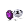 Runyu Toys for Adults Plug Anal Sex Metal Butt Plug With Jewelry Erotic Toy  Mini Vibrator Anal Plug Private Good for Men/Women