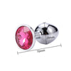 Runyu Toys for Adults Plug Anal Sex Metal Butt Plug With Jewelry Erotic Toy  Mini Vibrator Anal Plug Private Good for Men/Women