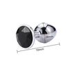 Runyu Toys for Adults Plug Anal Sex Metal Butt Plug With Jewelry Erotic Toy  Mini Vibrator Anal Plug Private Good for Men/Women