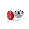 Runyu Toys for Adults Plug Anal Sex Metal Butt Plug With Jewelry Erotic Toy  Mini Vibrator Anal Plug Private Good for Men/Women