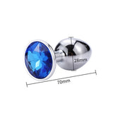 Runyu Toys for Adults Plug Anal Sex Metal Butt Plug With Jewelry Erotic Toy  Mini Vibrator Anal Plug Private Good for Men/Women