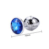 Runyu Toys for Adults Plug Anal Sex Metal Butt Plug With Jewelry Erotic Toy  Mini Vibrator Anal Plug Private Good for Men/Women
